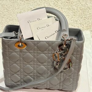Authentic Dior Lady Bag Medium (Very Good Condition)